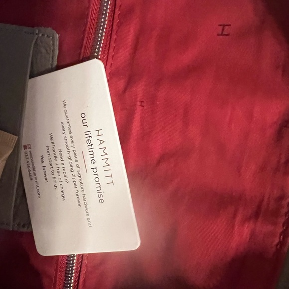 Hammitt Leather Taupe Crossbody Bag with Adjustable Strap - Picture 3 of 7